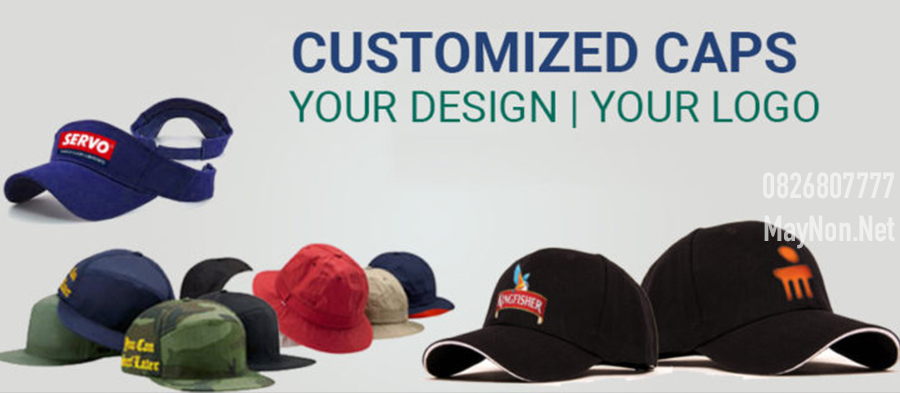 Sản xuất nón tự thiết kế theo yêu cầu